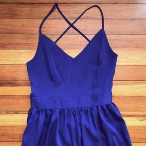 Strappy open back maxi dress